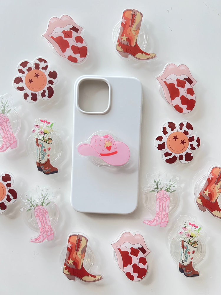 Cowgirl Phone Grip Collection