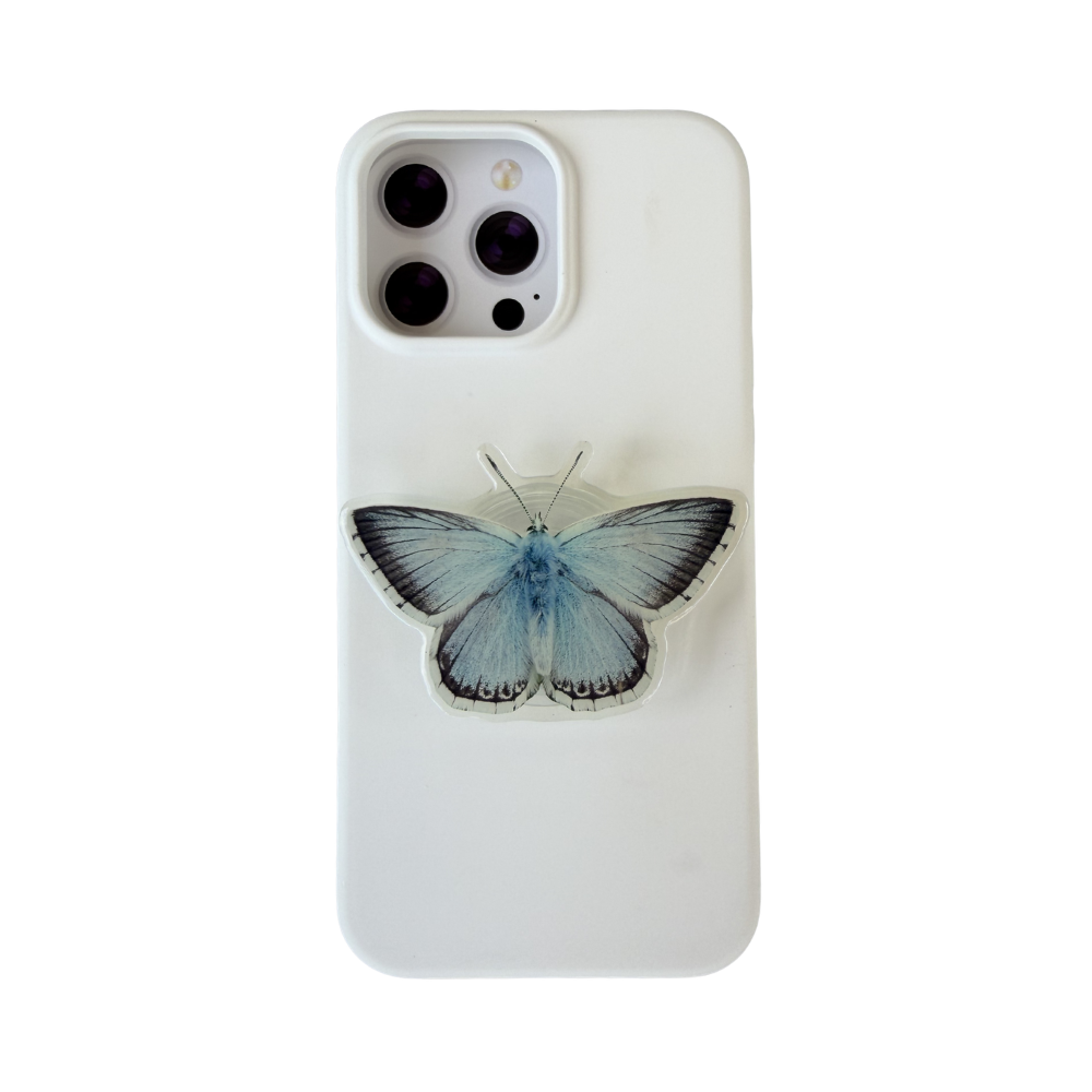 Chalkhill Blue Butterfly Phone Grip