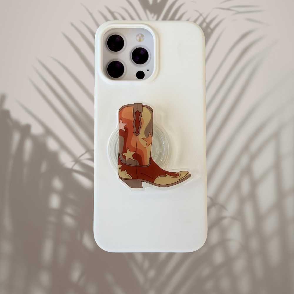 Ella Cowgirl Boot Phone Grip