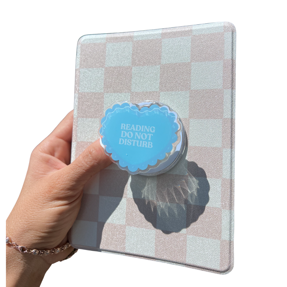 Reading Do Not Disturb Kindle Grip