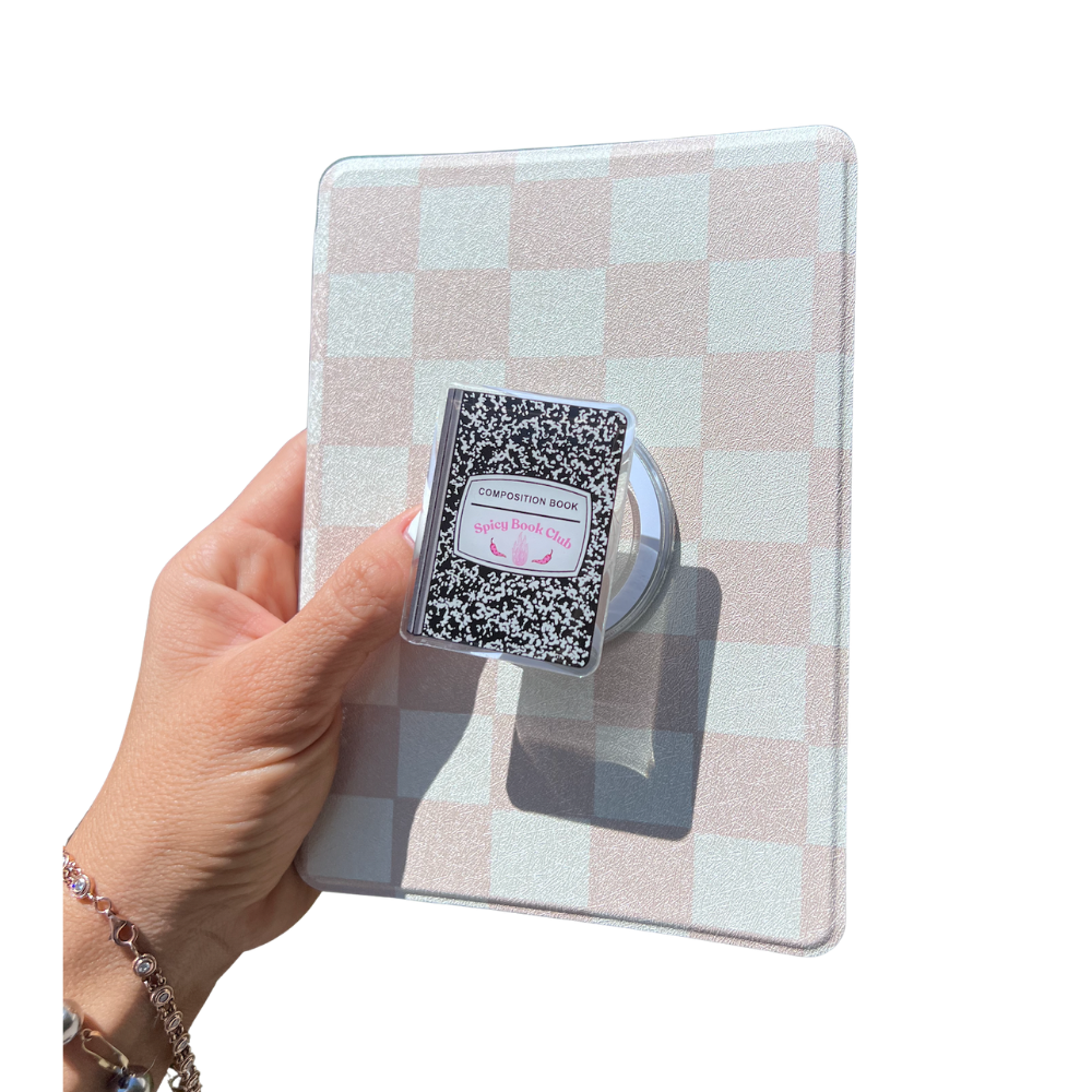 Spicy Book Club Composition Book Kindle Grip