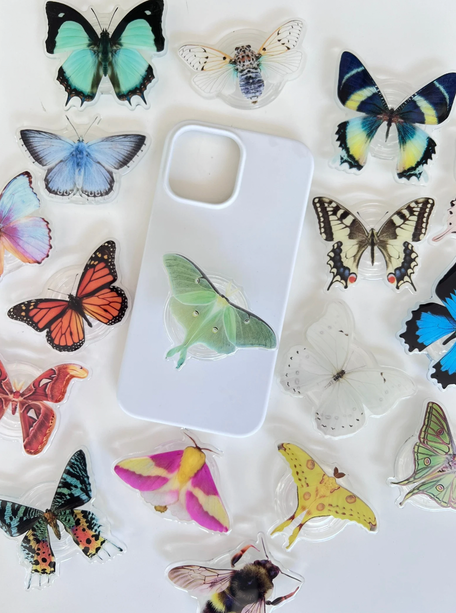 Comet Moth Phone Grip