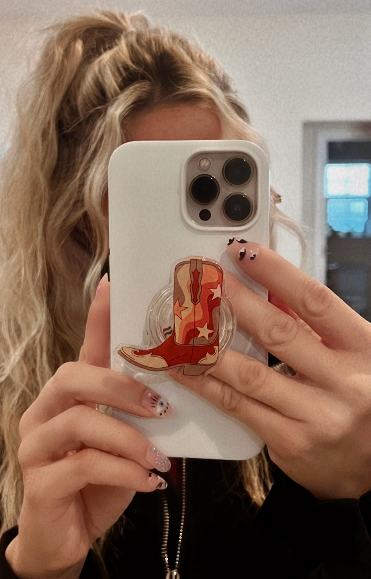 Ella Cowgirl Boot Phone Grip