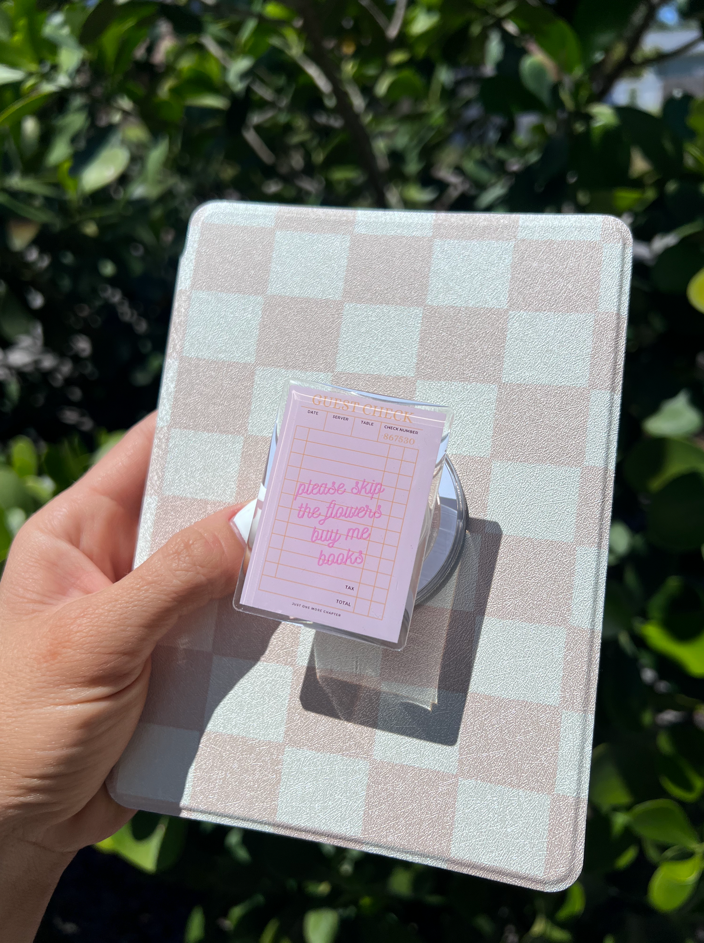 Guest Check Kindle Grip